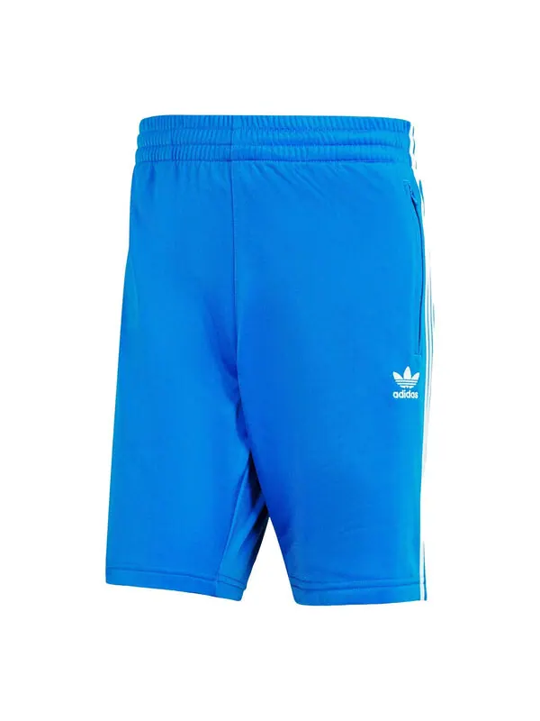 Шорты adicolor firebird шорты азиатские размеры Adidas — изображение 1 из 1, синий/белый