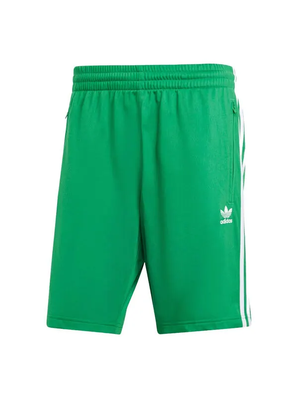 Шорты adicolor firebird shorts asia sizing 'green white' Adidas — изображение 1 из 1, зеленый/белый