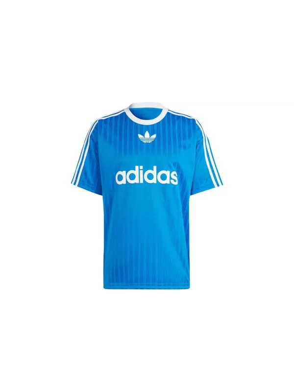 Футболка adicolor tee asia размеры Adidas — изображение 2 из 4, синий/белый