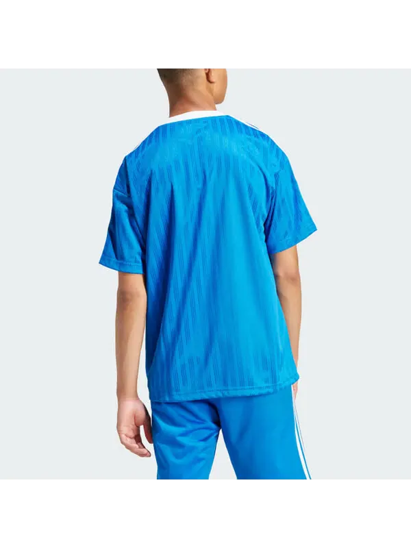 Футболка adicolor tee asia размеры Adidas — изображение 4 из 4, синий/белый
