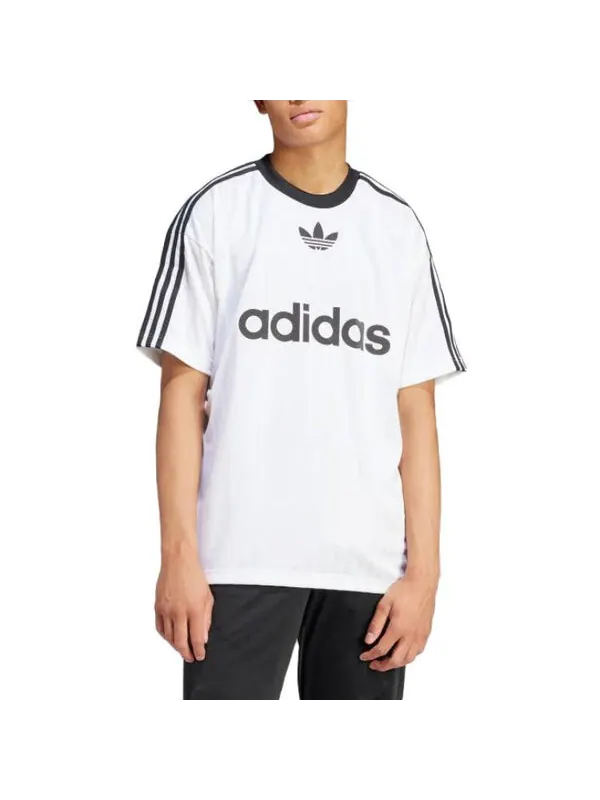 Футболка adicolor tee asia размеры Adidas — изображение 3 из 4, белый/черный