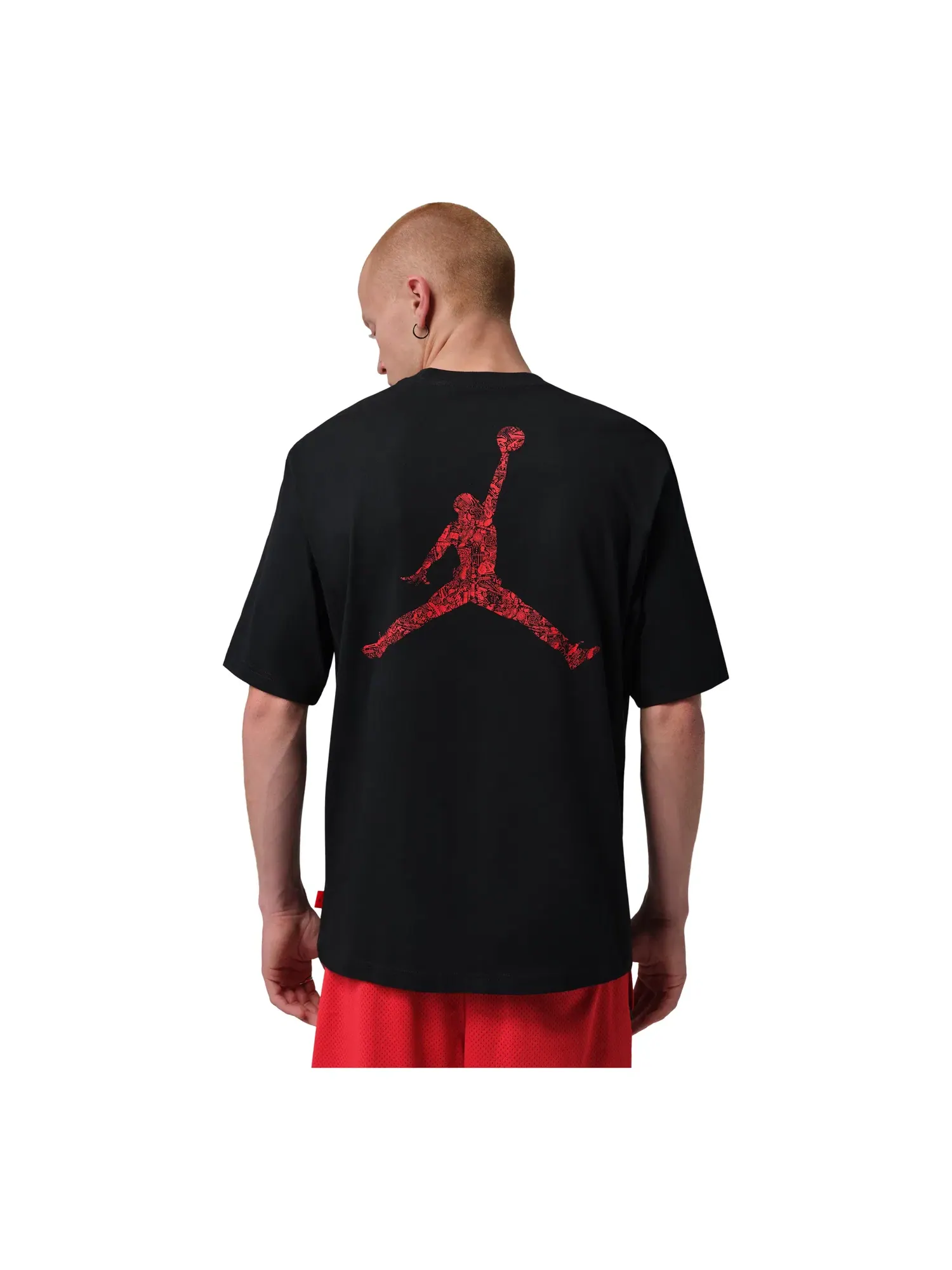 Мужская футболка с коротким рукавом Brooklyn Jordan — изображение 1 из 4, черный