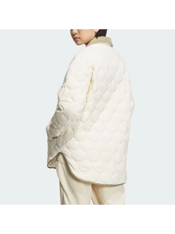 Куртка оригиналы lw mid down jacket Adidas — изображение 3 из 4, белый