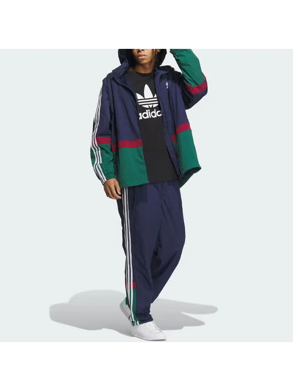 Куртка оригинальные спортивные Куртка Adidas — изображение 4 из 4, синий/зеленый