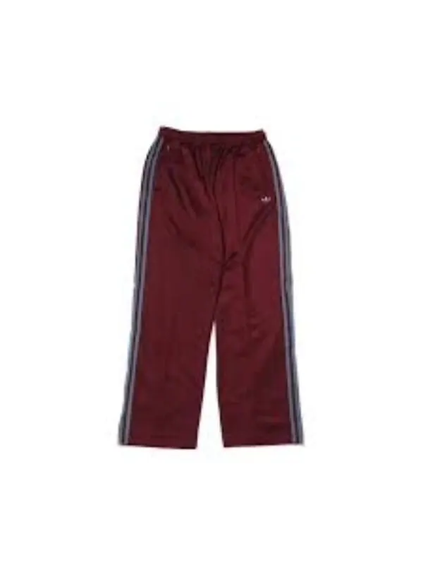 Брюки track pants asia sizing 'burgundy' Adidas — изображение 1 из 3, бордовый