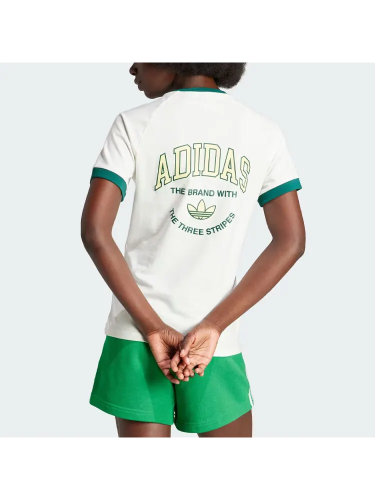 Футболка Adidas Originals VRCT Graphic — изображение 3 из 5, белый