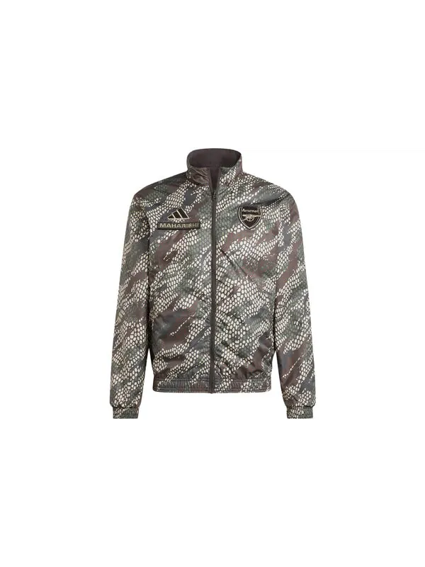 Куртка arsenal x maharishi anthem куртка Adidas — изображение 2 из 4, черный