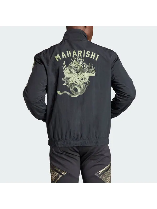 Куртка arsenal x maharishi anthem куртка Adidas — изображение 4 из 4, черный