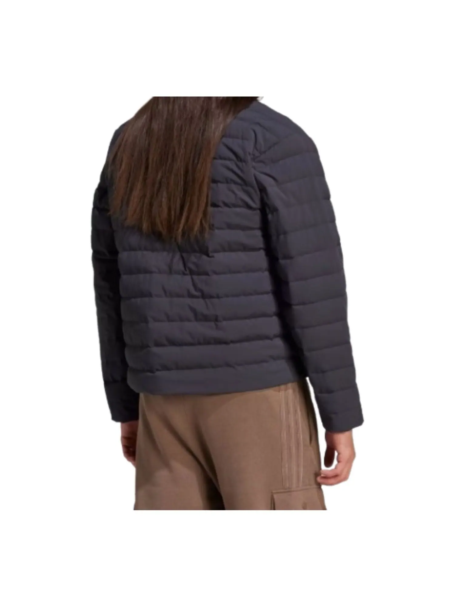 Пуховая куртка Adidas Helionic Light Down Jacket 'Black' — изображение 3 из 3, черный