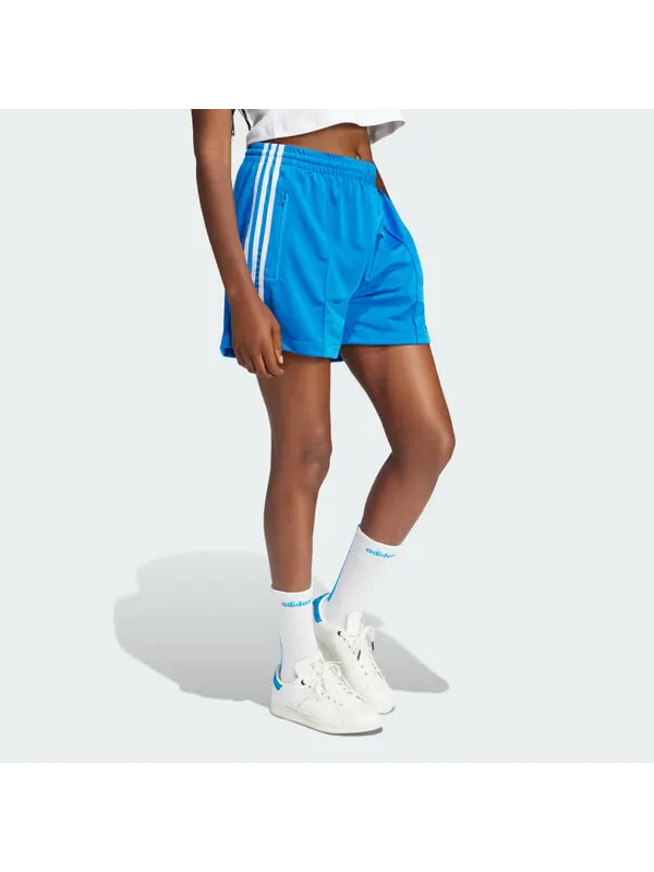 Шорты firebird shorts asia sizing 'blue bird' Adidas — изображение 4 из 4, синий/белый