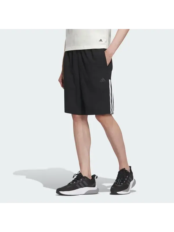 Шорты будущие иконы тканые шорты Adidas — изображение 4 из 4, черный
