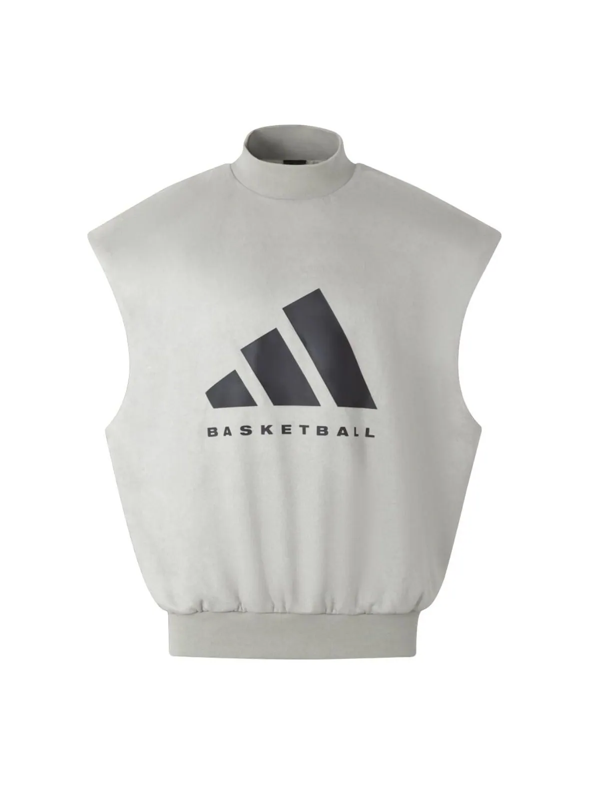 Спортивная толстовка adidas Basketball Sueded Sleeveless Sweatshirt 'Sesame' IN7704 — изображение 1 из 1, кунжутный