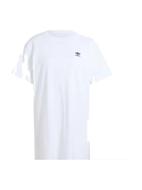 Платье платье-трилистник Adidas — изображение 1 из 3, белый/черный