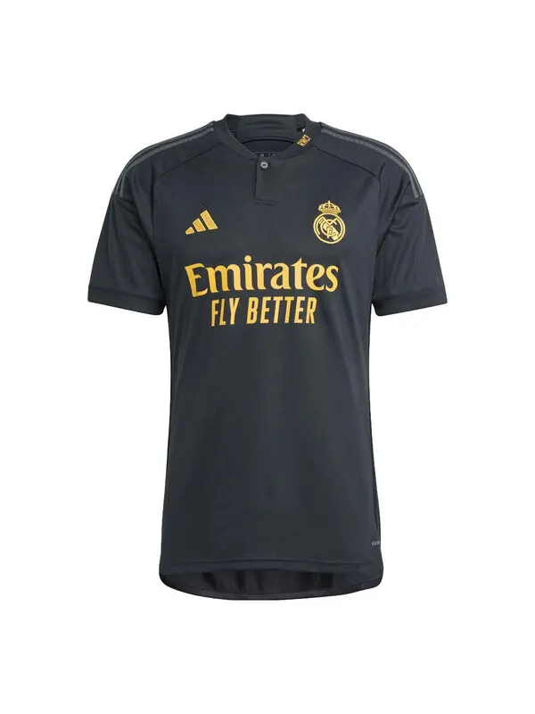 Футболка real madrid 23 24 третья футболка Adidas — изображение 1 из 1, черный