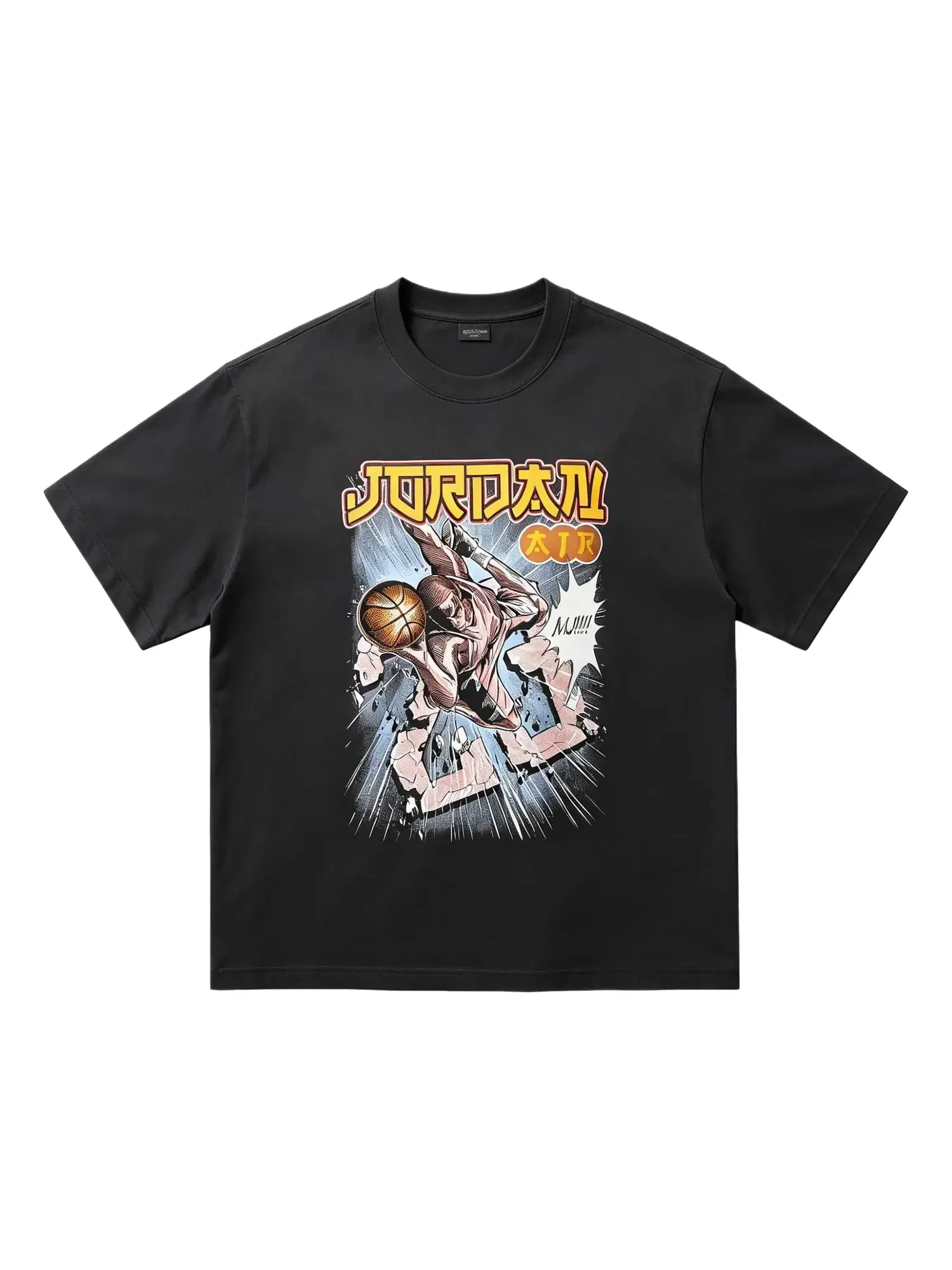 Мужская футболка хлопковая Jordan Brooklyn T-Shirt — изображение 1 из 3, черный