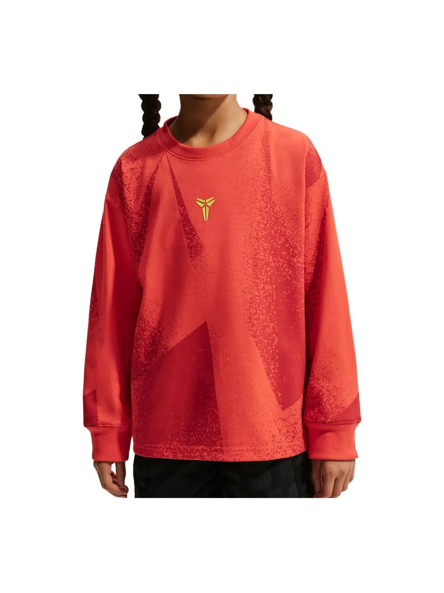 (GS) Футболка с длинными рукавами Nike Kobe Dri-FIT Max90 — изображение 1 из 2, кармин