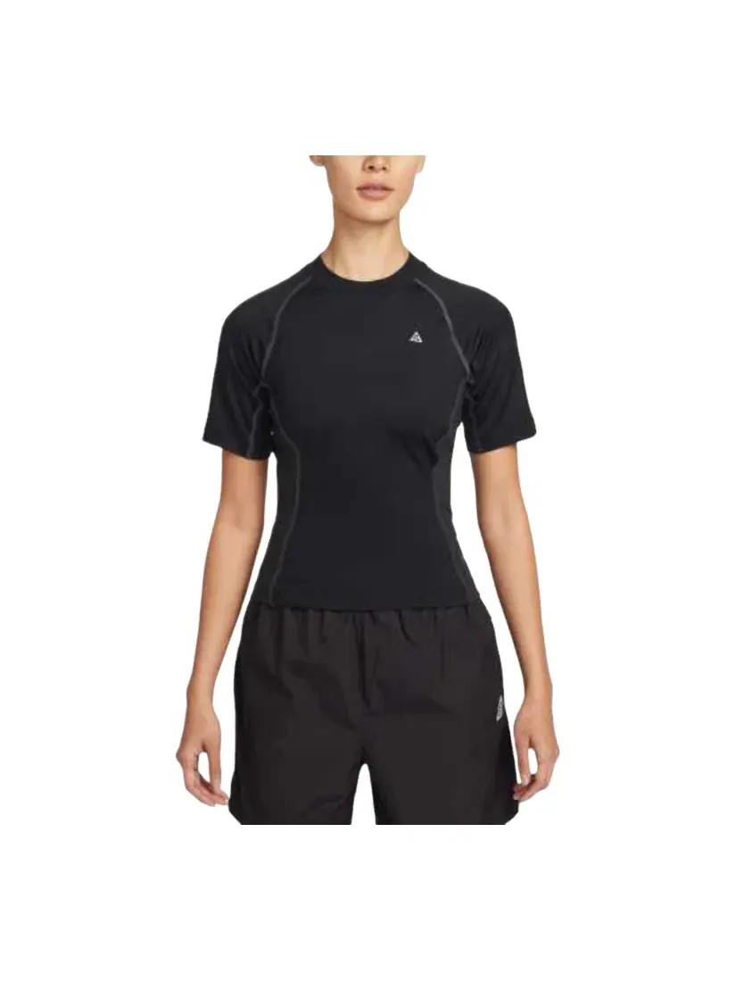 Женская футболка Nike ACG Dri-Fit Layer T-Shirt Black — изображение 1 из 4, черный