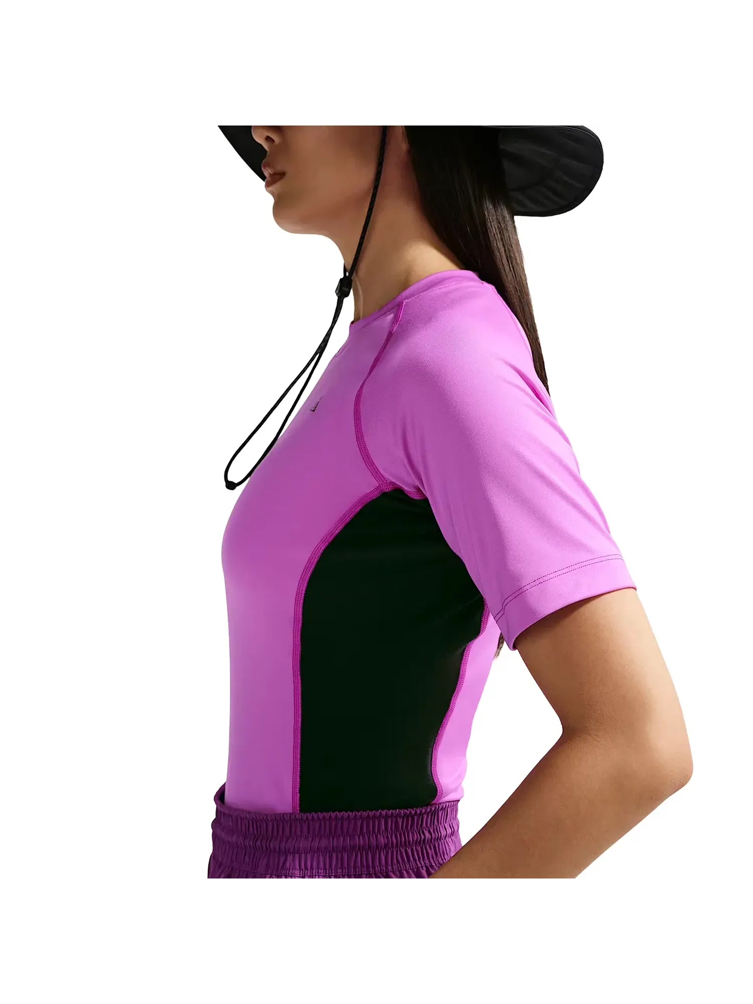Женская футболка Nike ACG Dri-Fit Layer T-Shirt Vivid Purple — изображение 2 из 4, фиолетовый