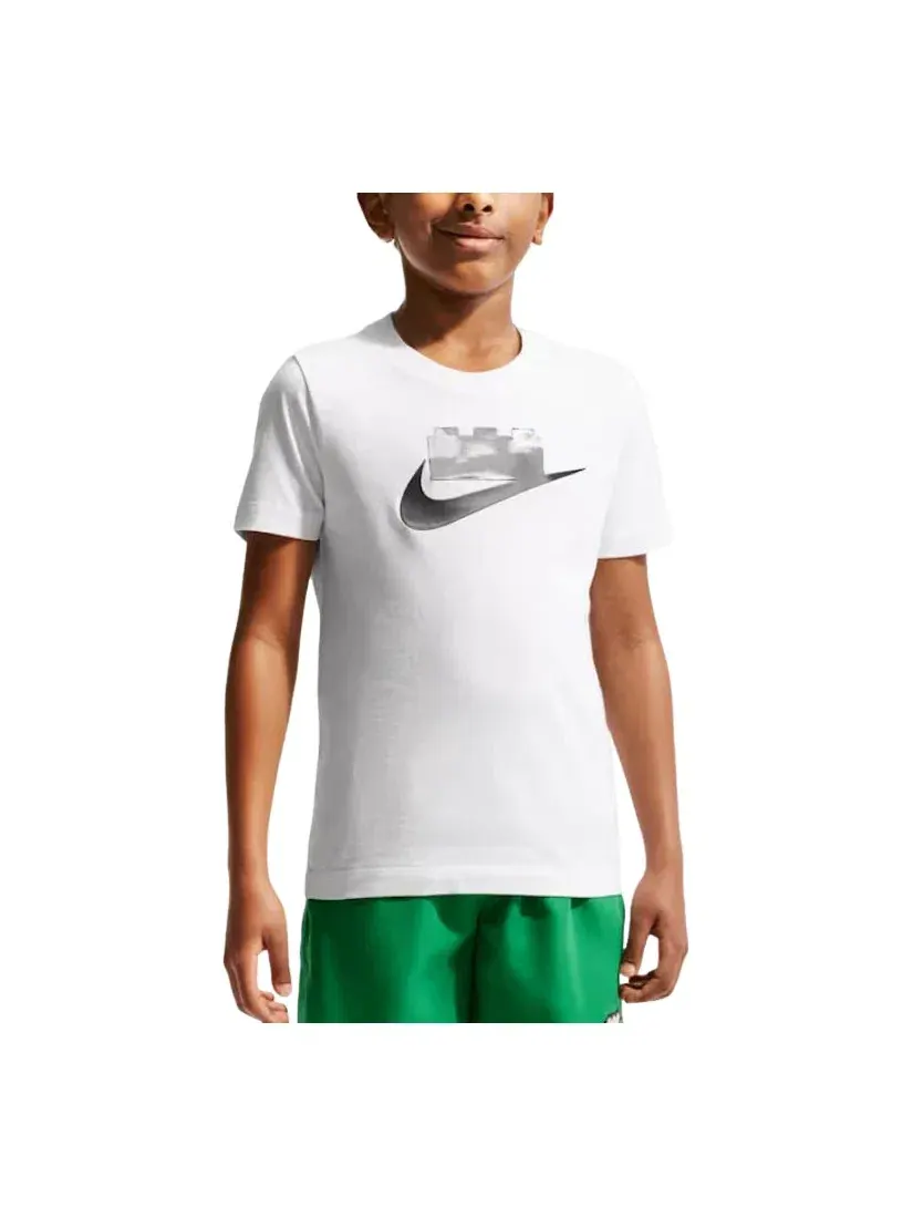 Детская футболка с принтом LEGO Nike x LEGO Collection — изображение 1 из 3, белый