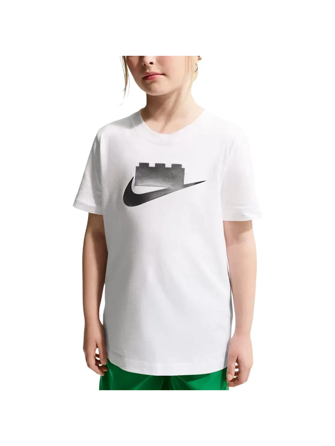 Детская футболка с принтом LEGO Nike x LEGO Collection — изображение 2 из 3, белый