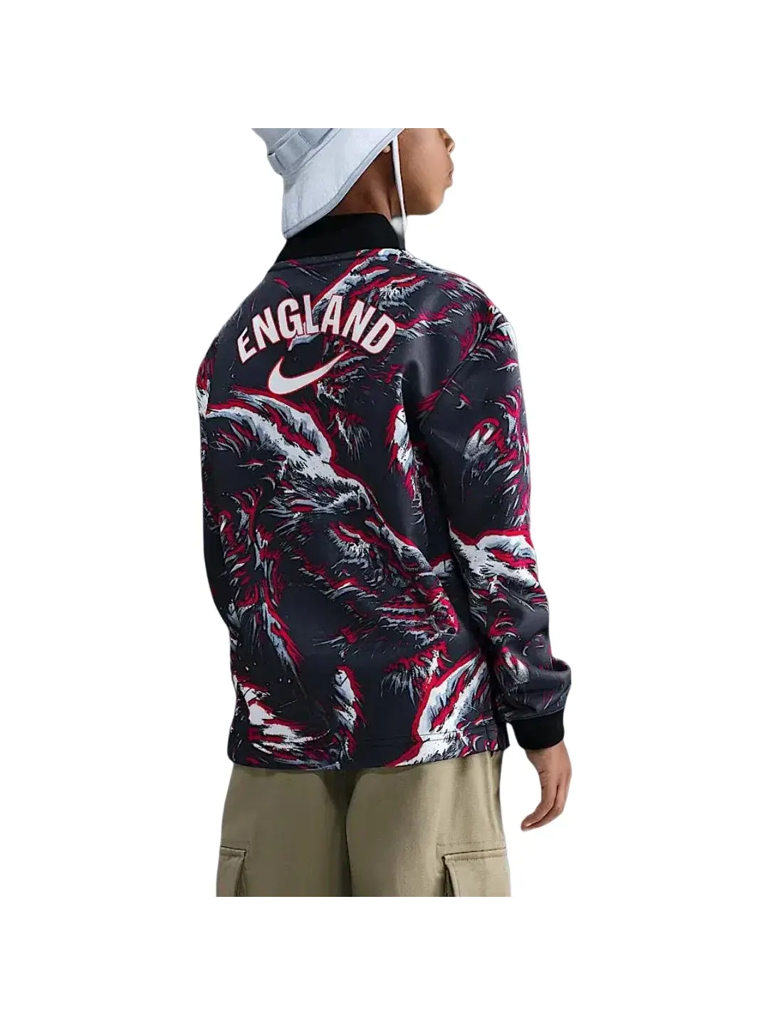 Детская футболка Nike England Hollywood Keeper Dri-FIT Jersey — изображение 3 из 3, черный