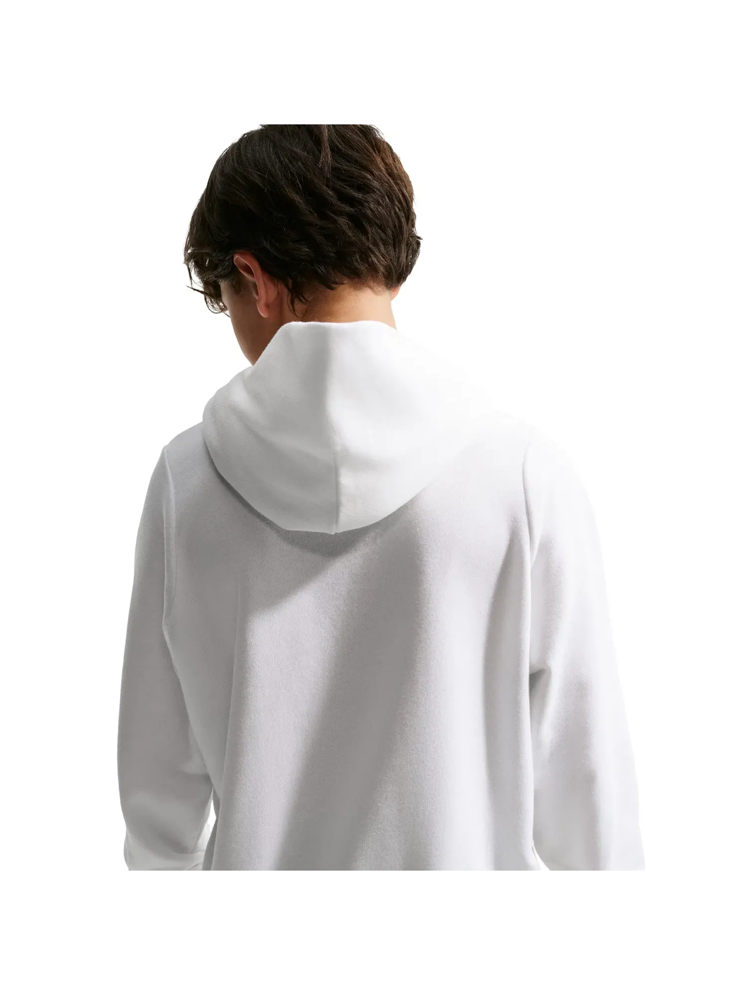 Детское худи с принтом Nike x LEGO Collection White Smoke Grey — изображение 2 из 2, белый
