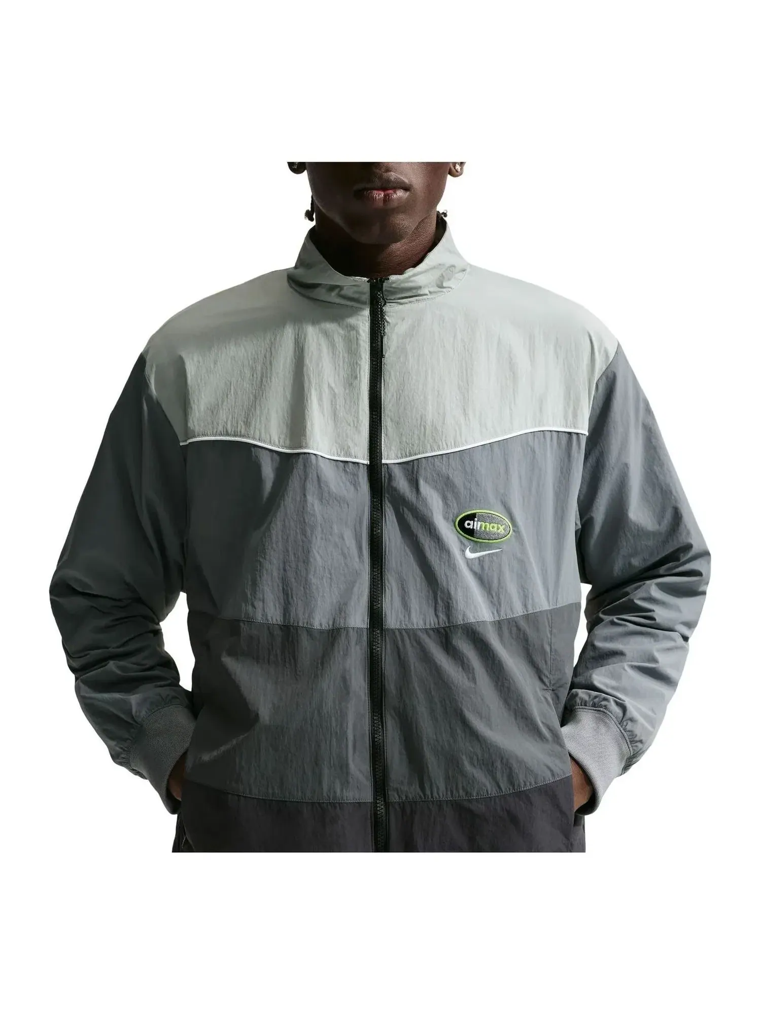 Куртка Nike Sportswear Woven Jacket — изображение 1 из 2, серый