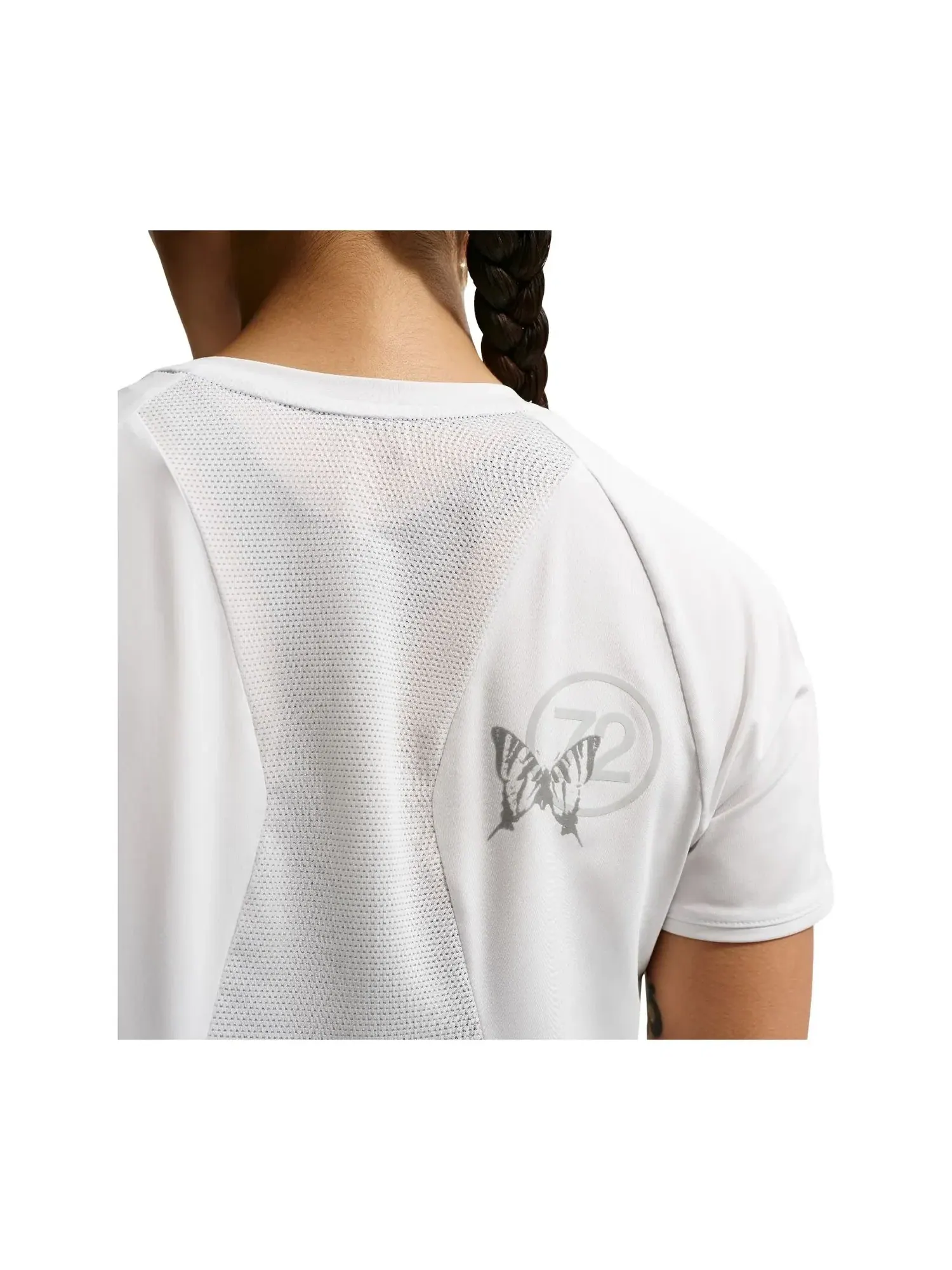 Футболка Nike Swift Dri-FIT 'Summit White' IO4243-121 — изображение 2 из 2, белый
