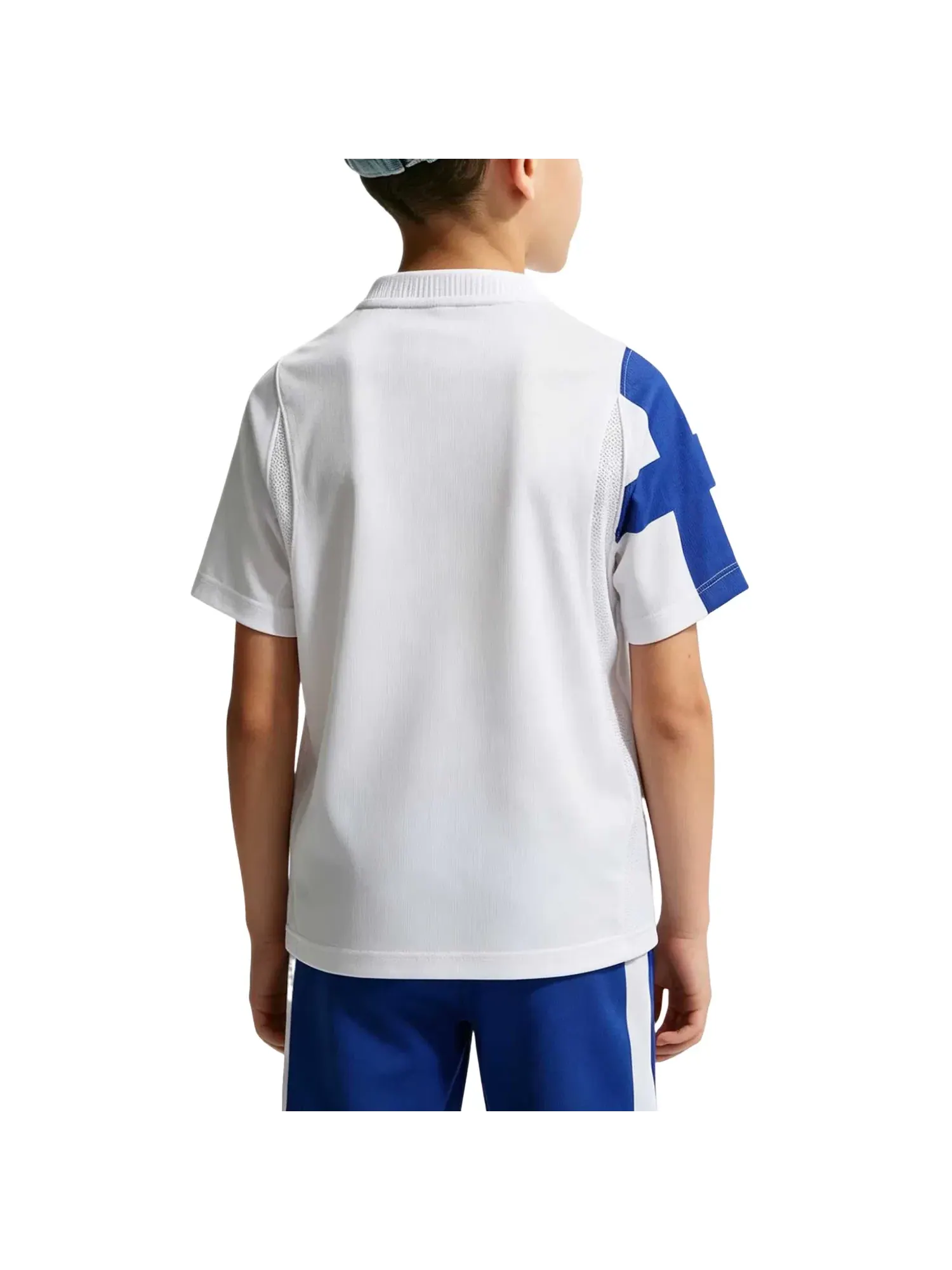 Детская футболка с коротким рукавом Nike Finland 2026 Stadium Away Dri-FIT Soccer Replica Jersey — изображение 2 из 2, белый