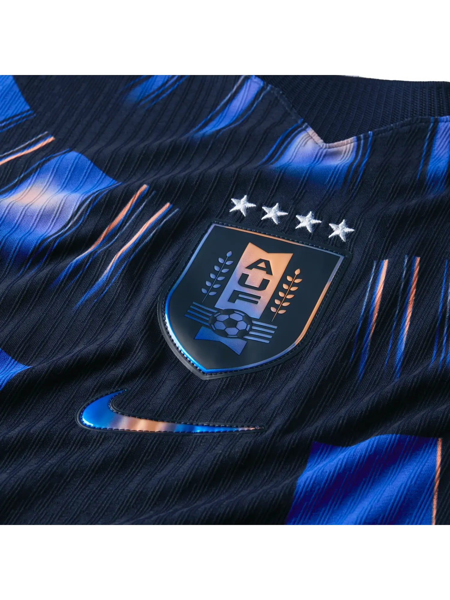 Оригинальная выездная футболка сборной Уругвая Nike сезона 2026/27, цвет «Обсидиан» — изображение 2 из 3