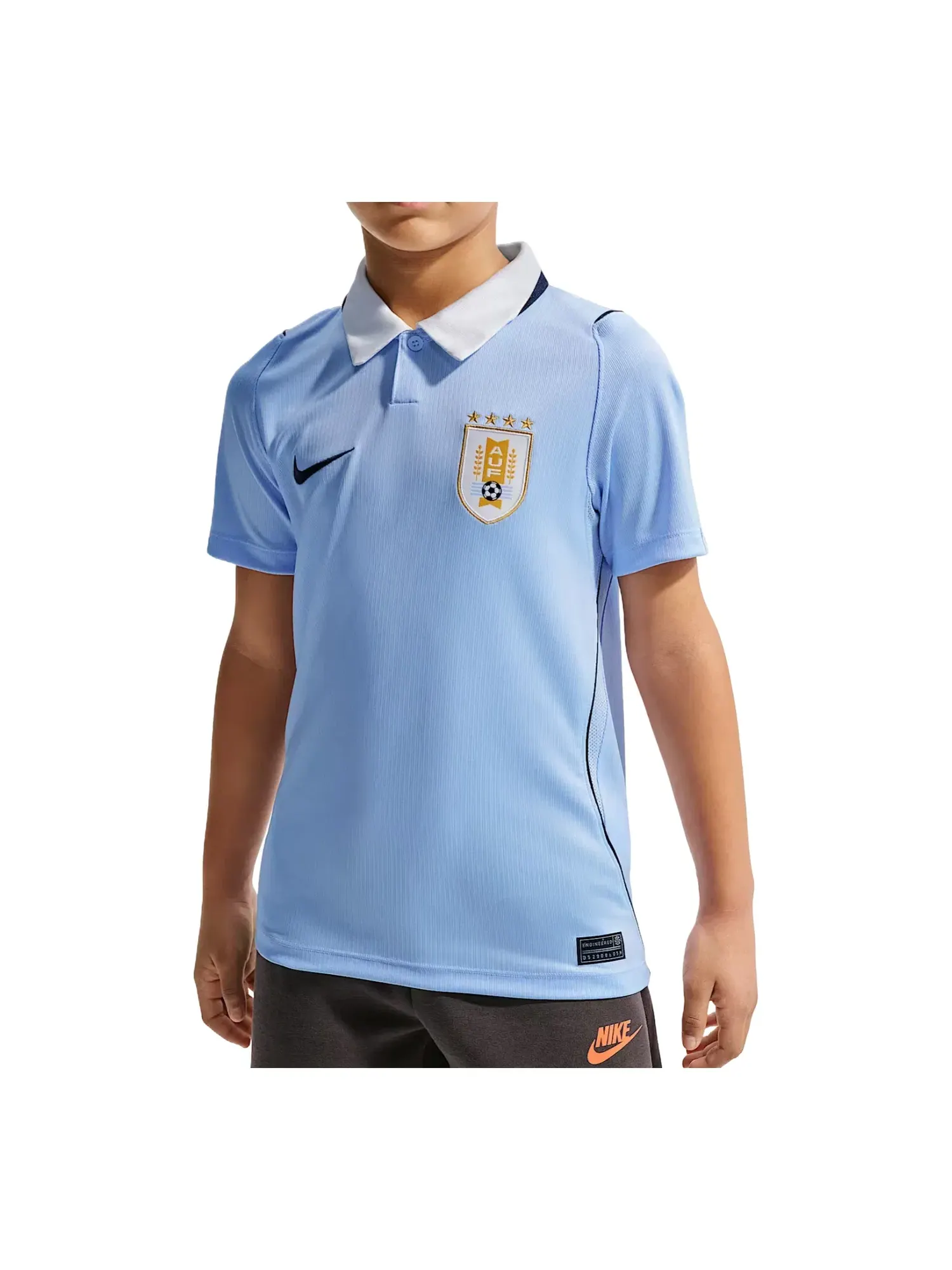 Детская футболка Nike Uruguay 2026 Stadium Home Dri-FIT Soccer Replica Jersey — изображение 1 из 4, синий