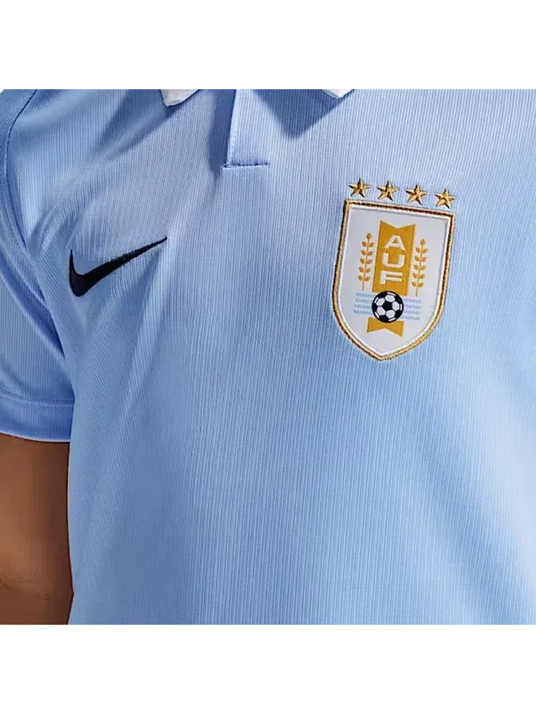 Детская футболка Nike Uruguay 2026 Stadium Home Dri-FIT Soccer Replica Jersey — изображение 3 из 4, синий