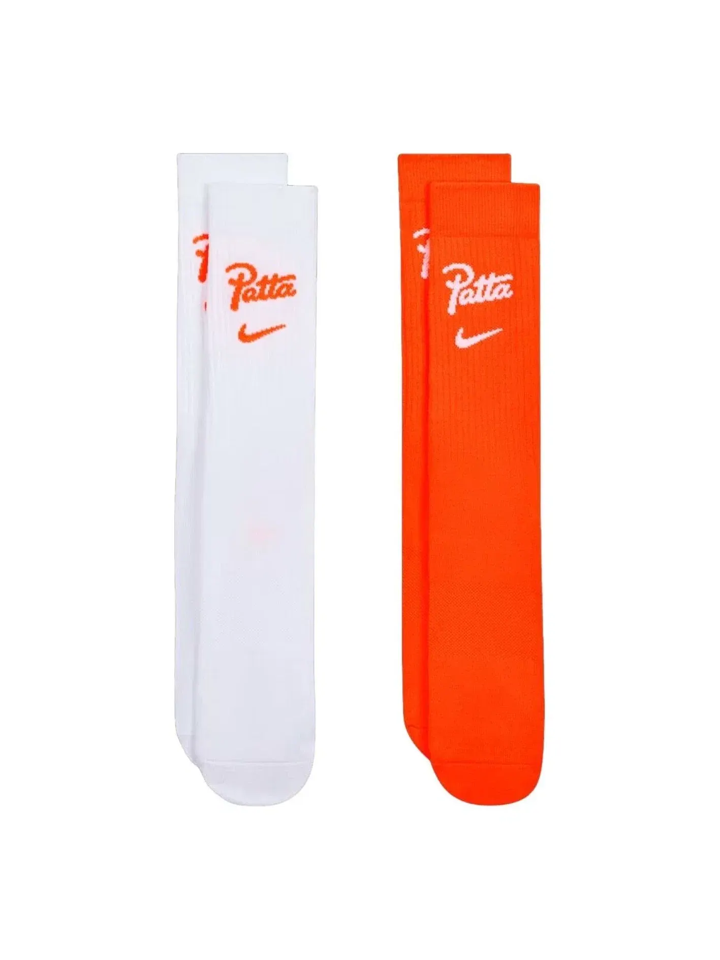 Мужские носки из хлопка с принтом Nike x Netherlands x Patta Cryoshot Everyday Essential — изображение 2 из 2, белый