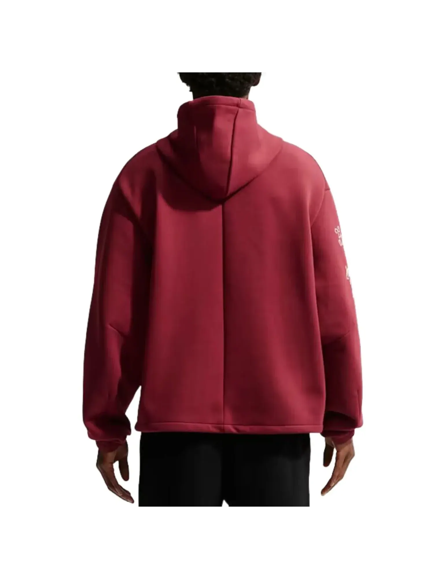 Худи Nike Kobe Dri-FIT Fleece 'Team Red Coconut Milk' — изображение 2 из 2, бордовый