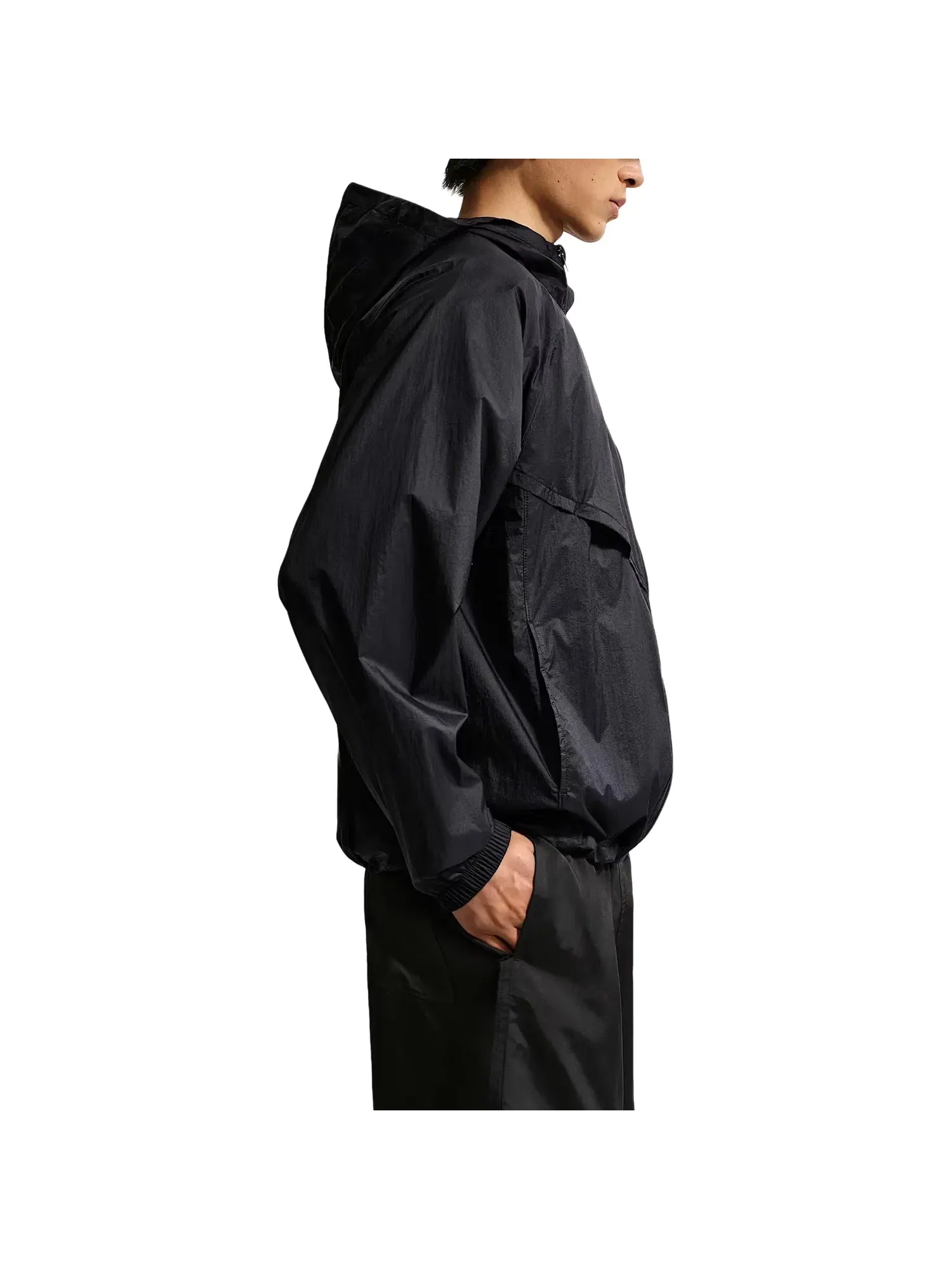 Мужская куртка с длинным рукавом Nike Windrunner Full-Zip UV Jacket — изображение 3 из 5, черный