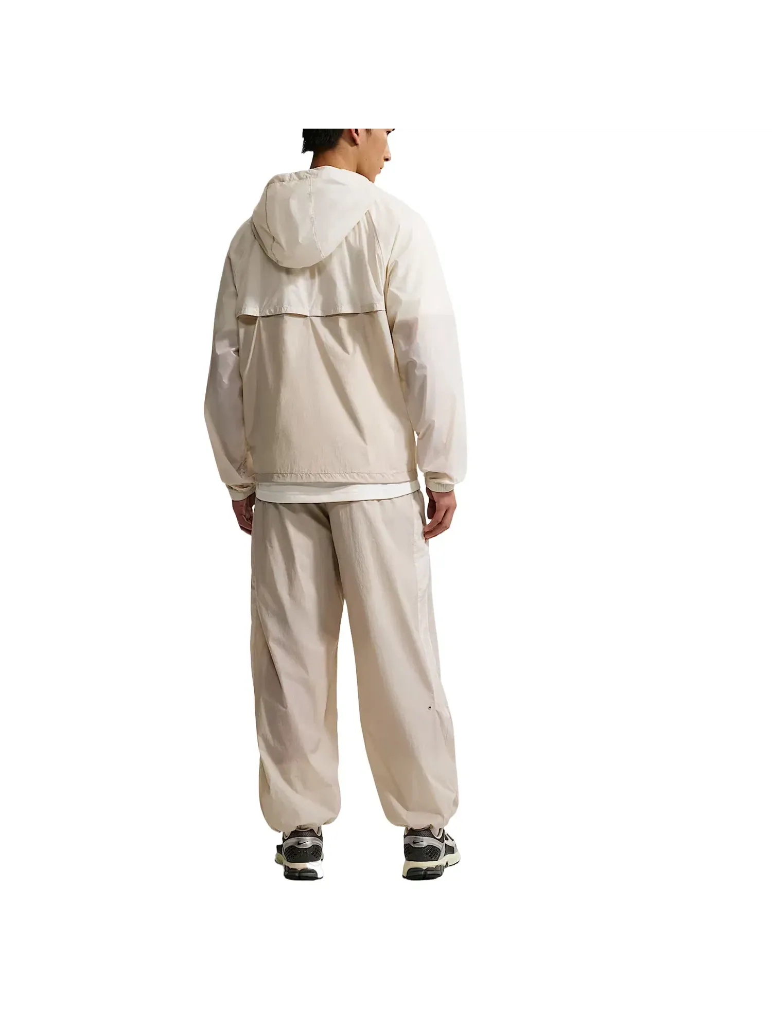 Мужская куртка с длинным рукавом Nike Windrunner Full-Zip UV Jacket — изображение 2 из 5, бежевый
