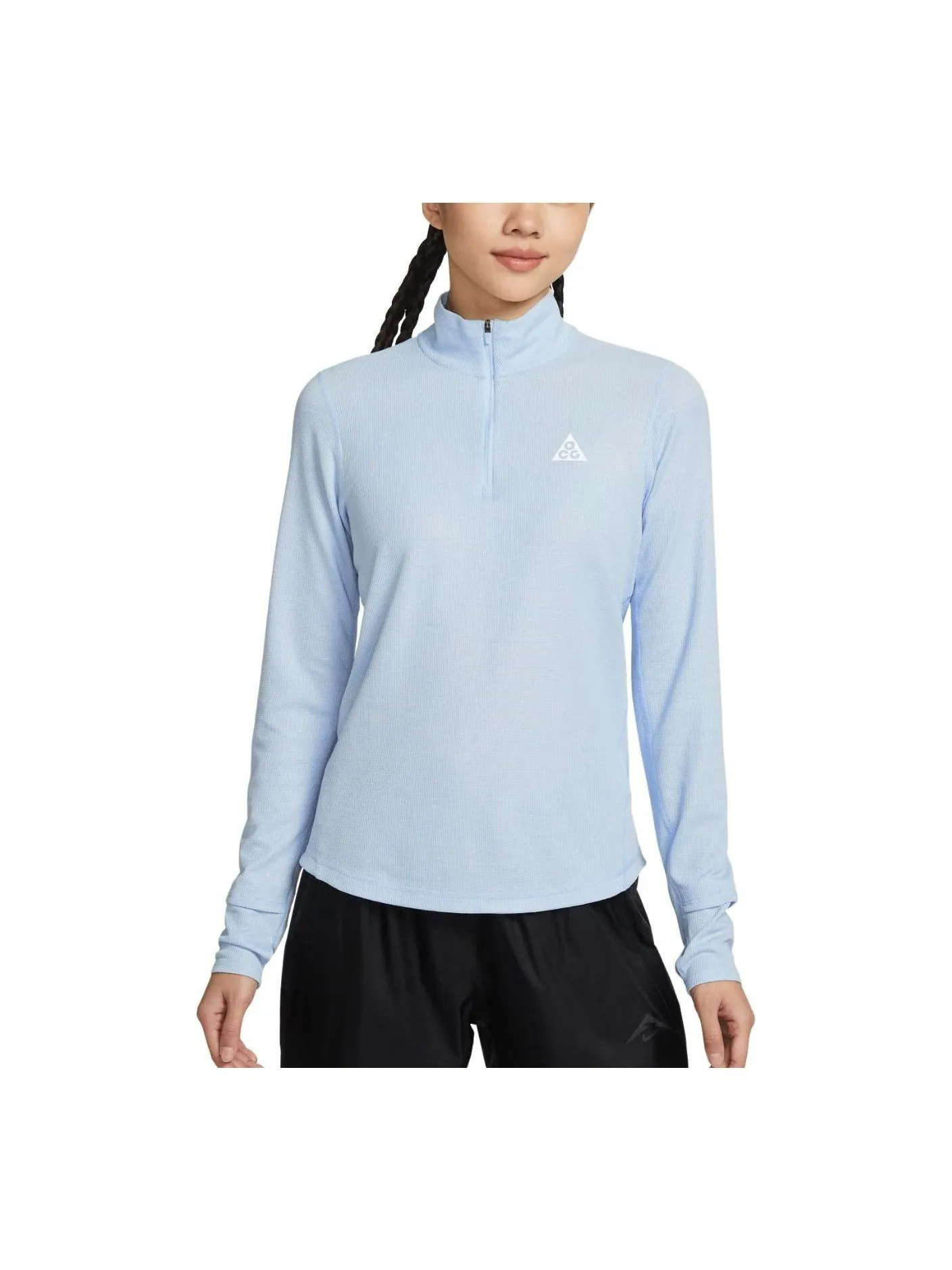 (WMNS) Футболка Nike ACG Dri-Fit Swoosh 'Светло-голубой' — изображение 1 из 5, светлый синий