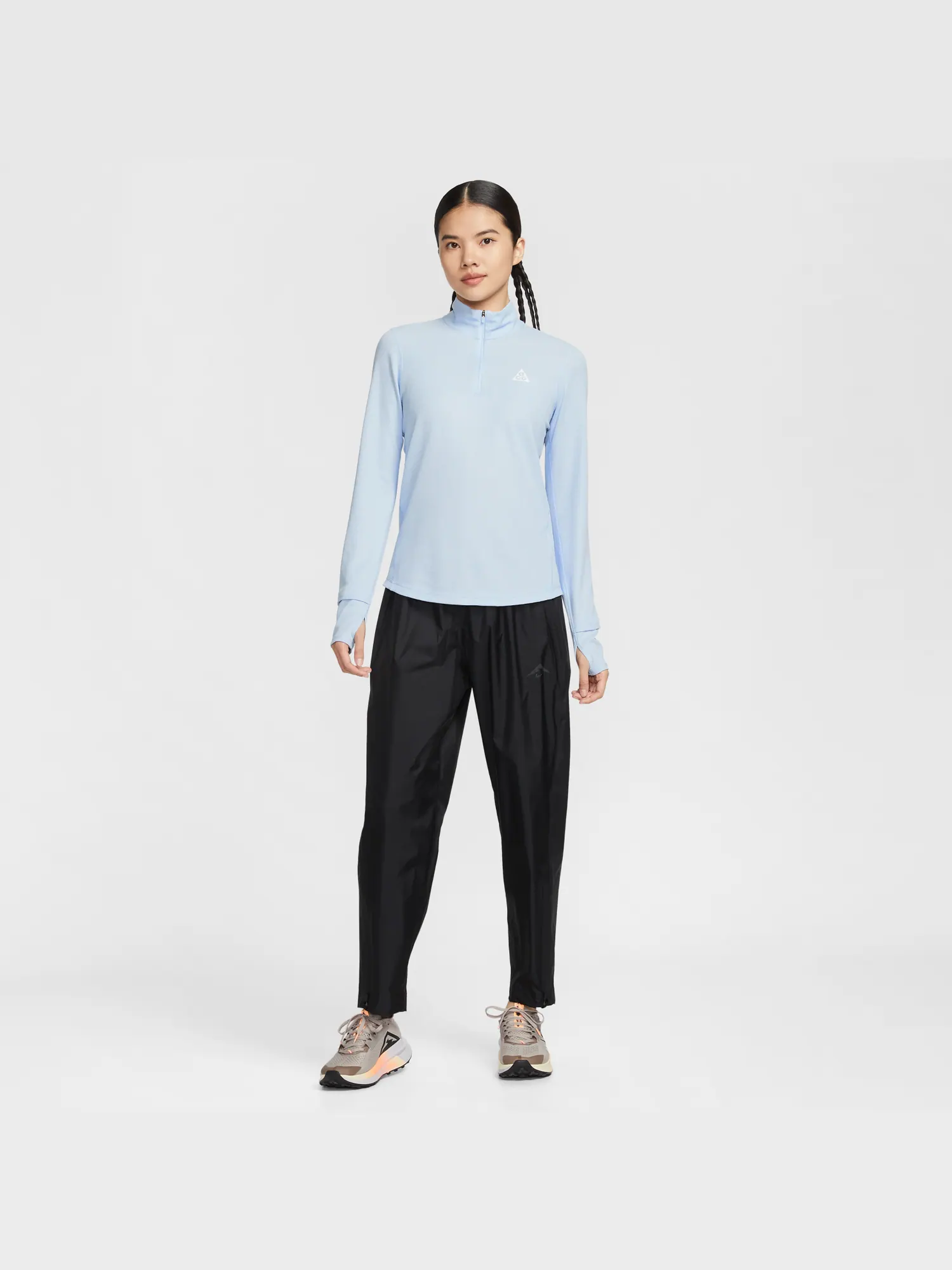 (WMNS) Футболка Nike ACG Dri-Fit Swoosh 'Светло-голубой' — изображение 5 из 5, светлый синий
