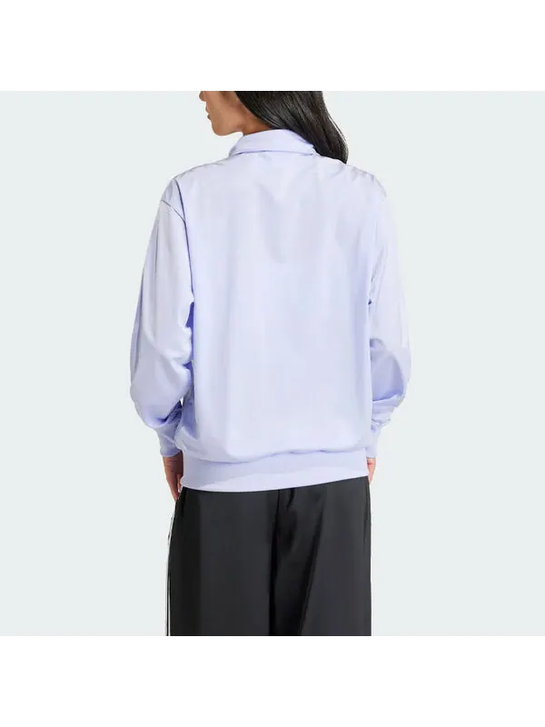 Куртка оригиналы adicolor классика свободный firebird track top азия размеры Adidas — изображение 3 из 4, фиолетовый