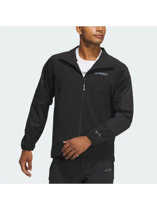 Куртка wind.rdy softshell куртка азиатские размеры Adidas — изображение 3 из 4, черный