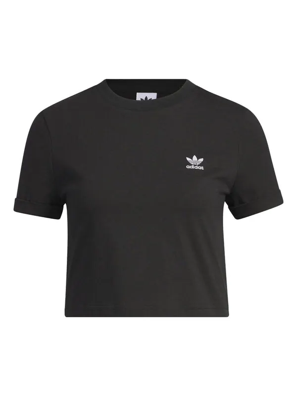 Топ оригиналы adiclub укороченный топ Adidas — изображение 1 из 4, черный