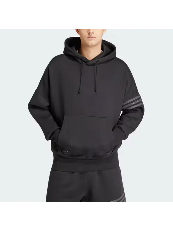 Толстовка уличная neuclassics толстовка азия размеры Adidas — изображение 3 из 4, черный