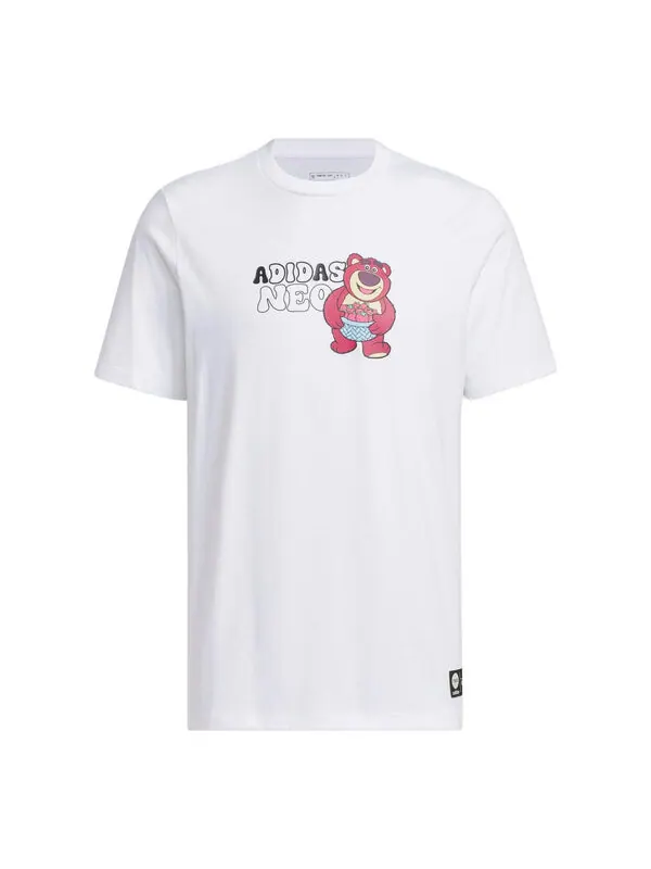 Футболка neo x lotso Adidas — изображение 1 из 3, белый/красный