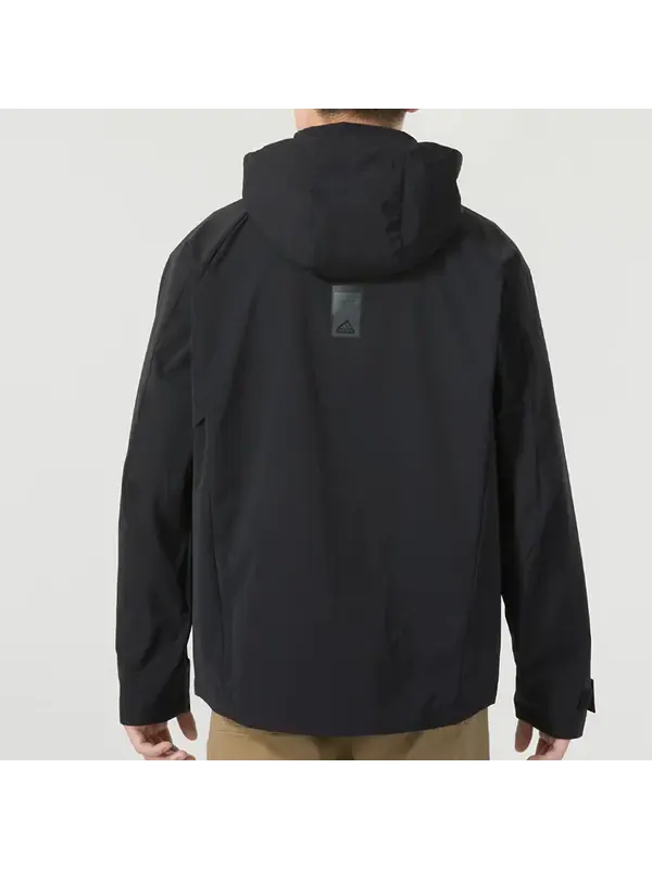 Куртка tech top тканые Куртка Adidas — изображение 3 из 4, черный