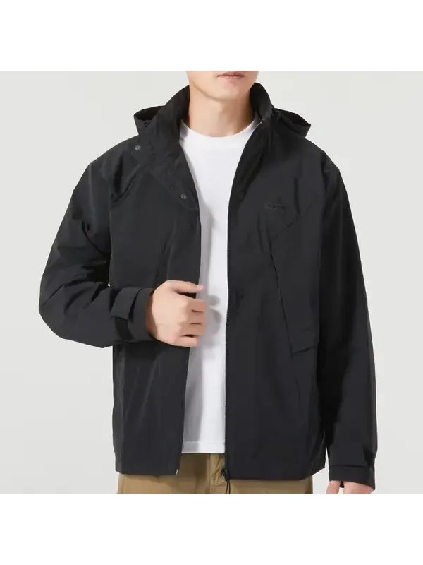 Куртка tech top тканые Куртка Adidas — изображение 4 из 4, черный
