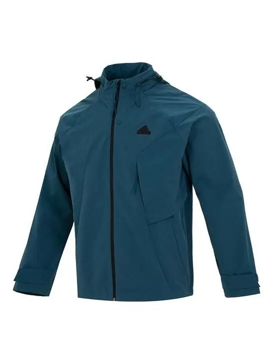 Куртка tech top тканые Куртка Adidas — изображение 1 из 4, темно-синий
