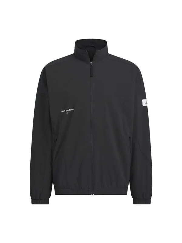 Куртка спортивные тканые Куртка Adidas — изображение 1 из 4, черный