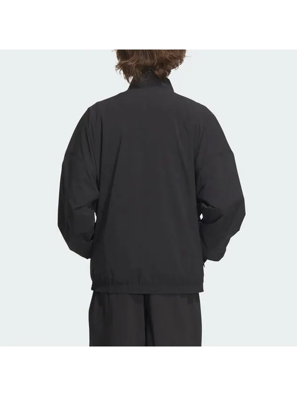 Куртка спортивные тканые Куртка Adidas — изображение 3 из 4, черный