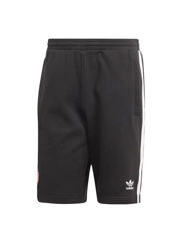 Шорты оригинальные manchester united og спортивные шорты Adidas — изображение 1 из 4, черный