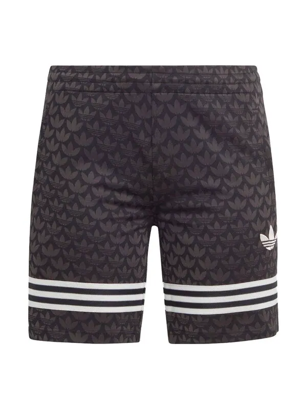 Шорты оригиналы adicolor 70s монограмма шорты Adidas — изображение 1 из 1, черный/мульти